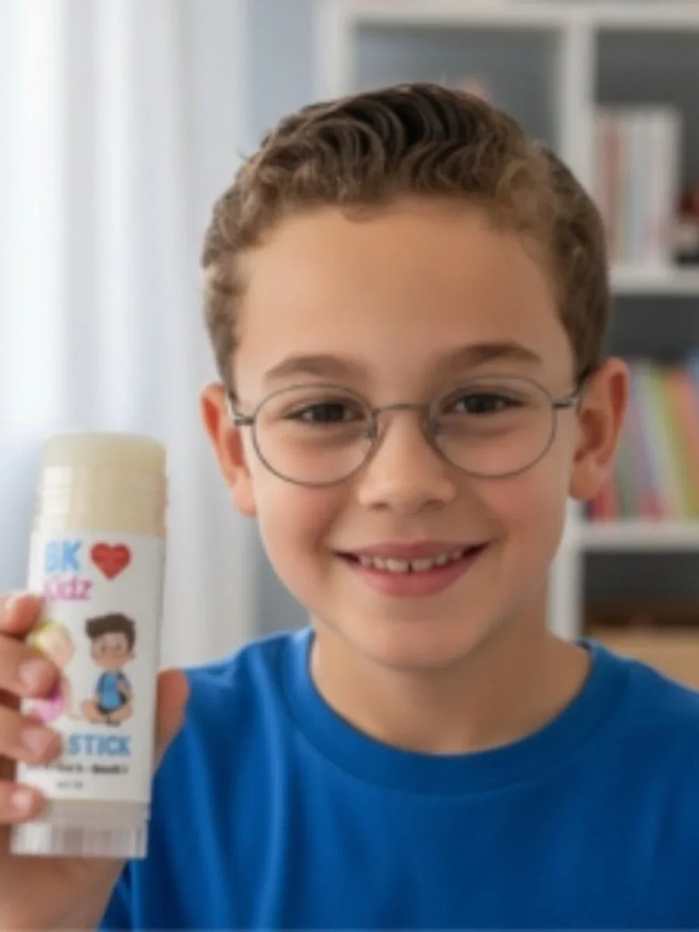 Bonsai Kids Hair Wax Stick - Flyaway Tamer & Easy Styling for Children, One-Hand
